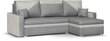 Universāls mīkstais stūra dīvāns Bellezza Asto1, pelēks cena un informācija | Stūra dīvāni | 220.lv