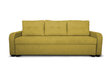 Dīvāns Bellezza Porto, dzeltens cena un informācija | Dīvāni | 220.lv