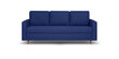 Dīvāns Bellezza Ken, zils цена и информация | Dīvāni | 220.lv