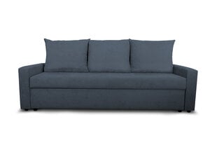 Dīvāns Bellezza Delta, tumši zils cena un informācija | Dīvāni | 220.lv