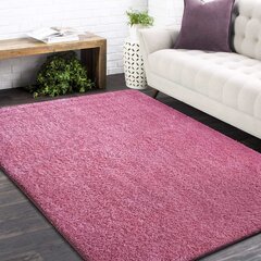 Neslīdošs paklājs Shaggy KAMEL rozā, 120x170cm, 20 mm, polipropilēns cena un informācija | Paklāji | 220.lv