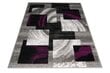 Paklājs pelēks/violets 200x300cm цена и информация | Paklāji | 220.lv