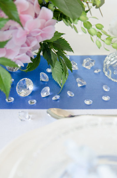 Kristāli galda dekorēšanai Diamond, 20 mm, caurspīdīgi, 1 kaste/30 iepak. (1 iepak./10 gab.) cena un informācija | Svētku dekorācijas | 220.lv