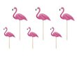 Piespraudes - dekorācijas Aloha Flamingo, 15-23,5 cm, 1 kaste/50 iepakojumi (1 iepakojumi/6 gab.) цена и информация | Vienreizējie trauki | 220.lv
