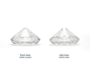 Galda kartes turētājs Diamond, 40 mm, caurspīdīgs, 1 kastīte / 20 iepakojumi (1 iepakojums / 10 gab.) cena un informācija | Svētku dekorācijas | 220.lv
