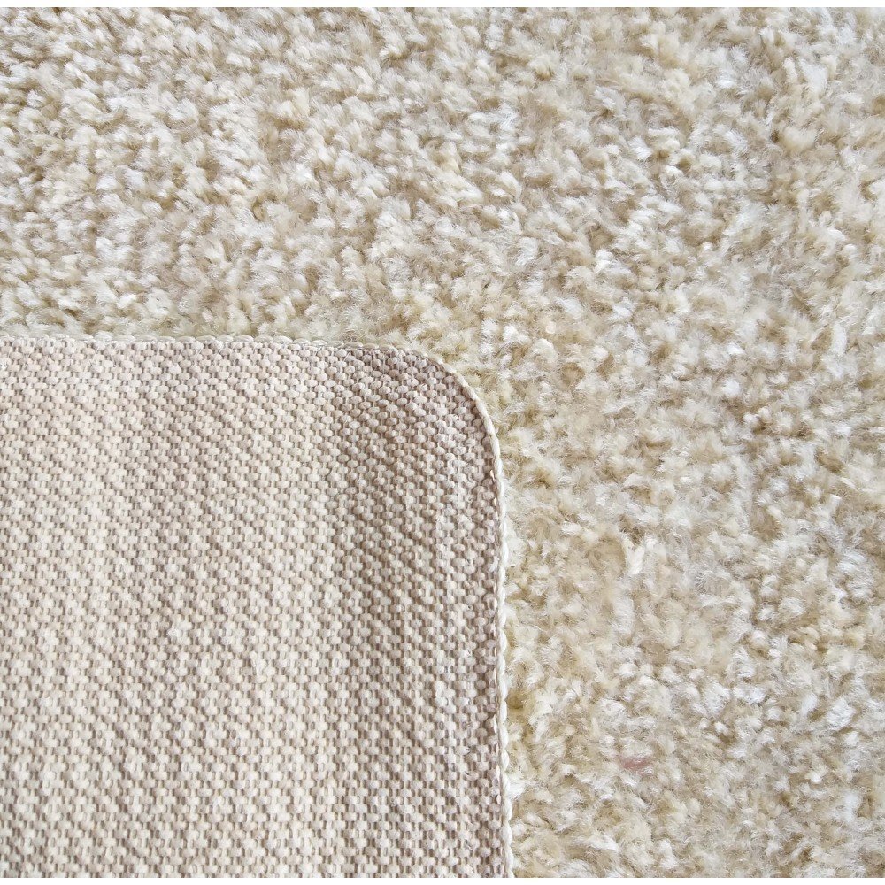Neslīdošs paklājs Shaggy smilšu krāsas, 120x170, , 20 mm, polipropilēns cena un informācija | Paklāji | 220.lv