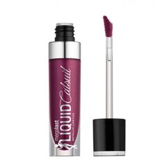 Жидкая губная помада Wet n Wild Megalast Liquid Catsuit Metallic 5,7 г, Acai So Serious цена и информация | Помады, бальзамы, блеск для губ | 220.lv