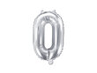PartyDeco Folijas balons - Nr. 0, 35 cm cena un informācija | Baloni | 220.lv
