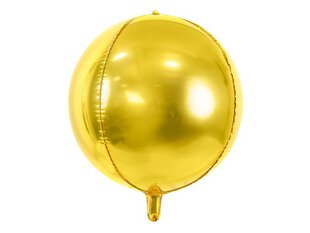 Folijas balons Ball 40 cm, zeltains цена и информация | Шарики | 220.lv