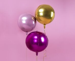 Folijas baloni Ball 40 cm light, rozā, 50 gab. cena un informācija | Baloni | 220.lv