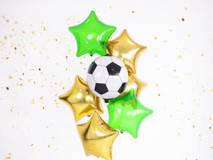 Folijas baloni Soccer Ball 40 cm, 50 gab. cena un informācija | Baloni | 220.lv