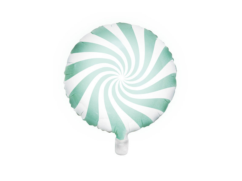 Folijas baloni Candy 45 cm, zaļi, 50 gab. цена и информация | Baloni | 220.lv