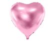 Folijas balons Heart 61 cm light, rozā cena un informācija | Baloni | 220.lv