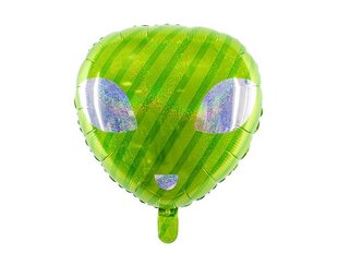 Folijas balons UFO 47x48 cm, zaļš cena un informācija | Baloni | 220.lv