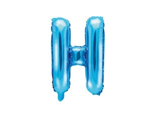 Folijas balons Burts "H" 35 cm, zils цена и информация | Шары | 220.lv