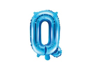 Folijas balons Burts "Q" 35 cm, zils цена и информация | Шарики | 220.lv