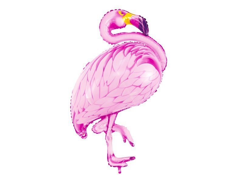 PartyDeco Folijas balons, 70 x 95 cm, rozā / Flamingo cena un informācija | Baloni | 220.lv
