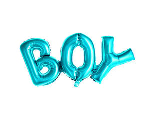 Folijas balons Boy 67x29 cm, zils cena un informācija | Baloni | 220.lv