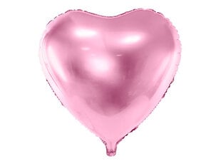 PartyDeco Фольгированный шар, 45 см, розовый / Сердце цена и информация | Шары | 220.lv