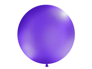 Liels balons 100 cm round Pastel lavender, violets cena un informācija | Baloni | 220.lv