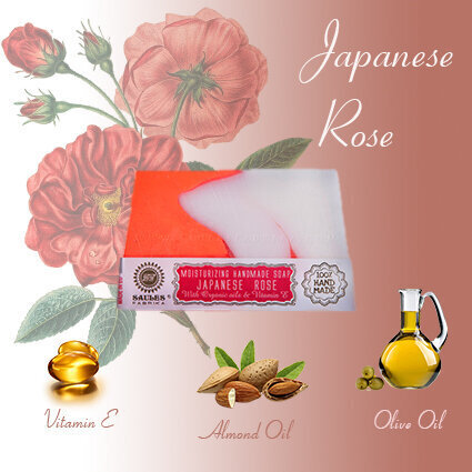 Glicerīna ziepes JAPANESE ROSE Saules Fabrika 80 g cena un informācija | Ziepes | 220.lv
