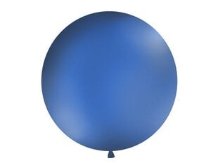 Большой воздушный шар 100 см round Pastel navy, синий   цена и информация | Шары | 220.lv