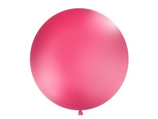 Liels balons 100 cm round Pastel, rozā cena un informācija | Baloni | 220.lv