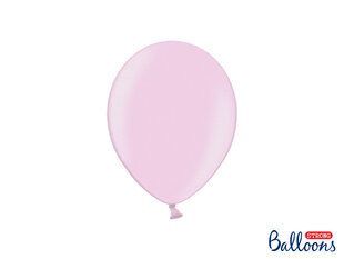 Izturīgi baloni 23 cm Metallic Candy, rozā, 100 gab. cena un informācija | Baloni | 220.lv