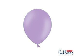 Izturīgi baloni 23 cm Pastel Lavender, violeti, 100 gab. cena un informācija | Baloni | 220.lv