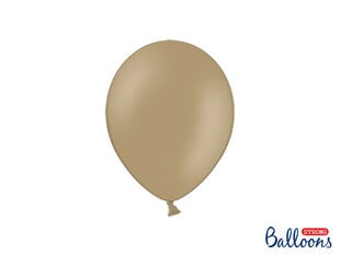 Izturīgi baloni 23 cm Pastel, brūni, 100 gab. cena un informācija | Baloni | 220.lv