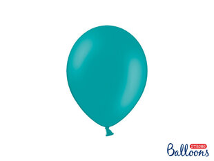 Izturīgi baloni 23 cm Pastel Lagoon, zili, 100 gab. cena un informācija | Baloni | 220.lv