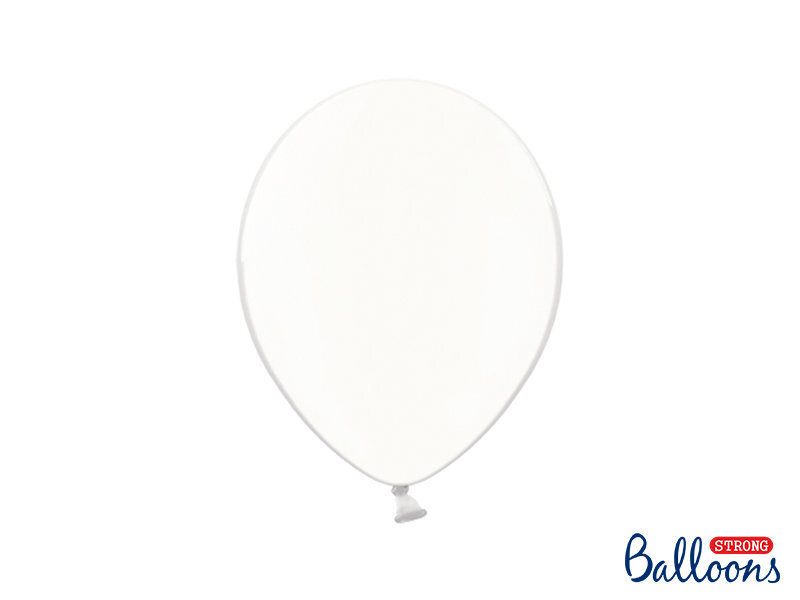 Izturīgi baloni 27 cm, caurspīdīgi, 100 gab. cena un informācija | Baloni | 220.lv