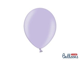 Izturīgi baloni 27 cm Metallic, violeti, 100 gab. cena un informācija | Baloni | 220.lv