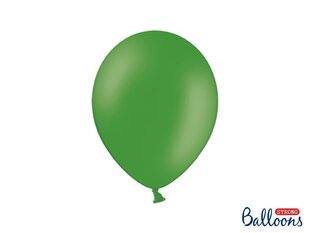 Izturīgi baloni 27 cm Pastel, zaļi, 50 gab. cena un informācija | Baloni | 220.lv