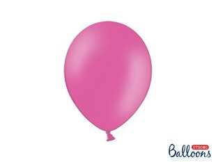 Izturīgi baloni 27 cm Pastel Hot, rozā, 50 gab. cena un informācija | Baloni | 220.lv