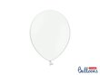 Izturīgi baloni 27 cm Pastel, balti, 50 gab. cena un informācija | Baloni | 220.lv