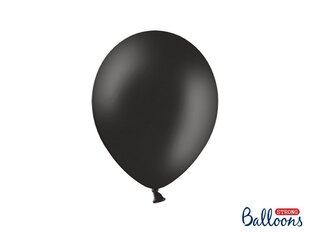 Izturīgi baloni 27 cm Pastel, melni, 100 gab. цена и информация | Шары | 220.lv