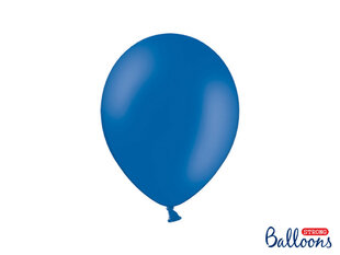 Izturīgi baloni 27 cm Pastel, zili, 100 gab. cena un informācija | Baloni | 220.lv