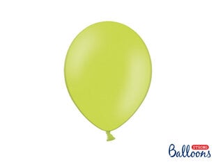 Izturīgi baloni 27 cm Pastel Lime, zaļi, 10 gab. цена и информация | Шарики | 220.lv
