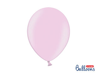 Izturīgi baloni 30 cm Metallic Candy, rozā, 50 gab. цена и информация | Шарики | 220.lv