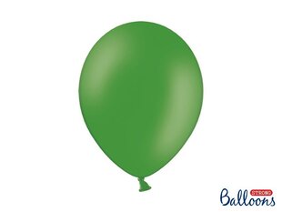 Izturīgi baloni 30 cm Pastel, zaļi, 50 gab. cena un informācija | Baloni | 220.lv