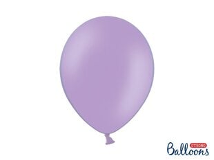 Izturīgi baloni 30 cm Pastel Lavender, violeti, 10 gab. cena un informācija | Baloni | 220.lv