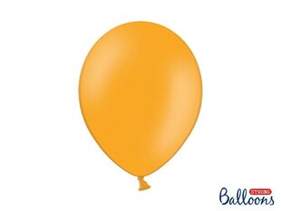 Izturīgi baloni 30 cm Pastel Mandarin, oranži, 100 gab. цена и информация | Шарики | 220.lv