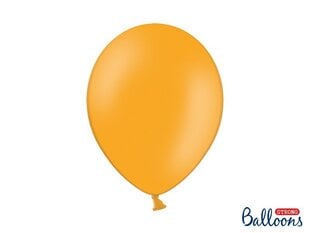 Izturīgi baloni 30 cm Pastel Mandarin, oranži, 10 gab. cena un informācija | Baloni | 220.lv
