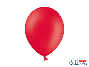 Izturīgi baloni 30 cm Pastel Poppy, sarkani, 100 gab. cena un informācija | Baloni | 220.lv