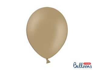 Izturīgi baloni 30 cm Pastel, brūni, 100 gab. cena un informācija | Baloni | 220.lv