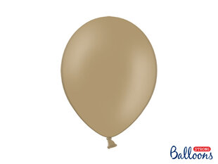 Izturīgi baloni 30 cm Pastel, brūni, 10 gab. cena un informācija | Baloni | 220.lv