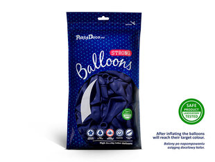 Izturīgi baloni 30 cm Pastel Royal, zili, 100 gab. cena un informācija | Baloni | 220.lv
