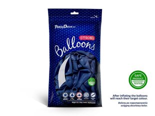 Izturīgi baloni 30 cm Pastel, zili, 100 gab. cena un informācija | Baloni | 220.lv