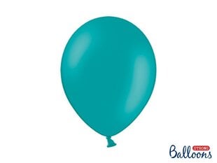 Izturīgi baloni 30 cm Pastel Lagoon, zili, 50 gab. cena un informācija | Baloni | 220.lv
